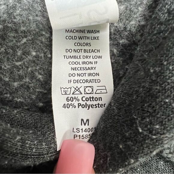 Lane Seven Evergrow Grey Hoodie Size Medium - Picture 6 of 9